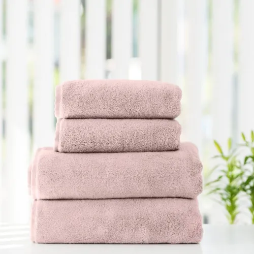 LUIN LIVING luxusní ručníky / osušky, pastelově růžové