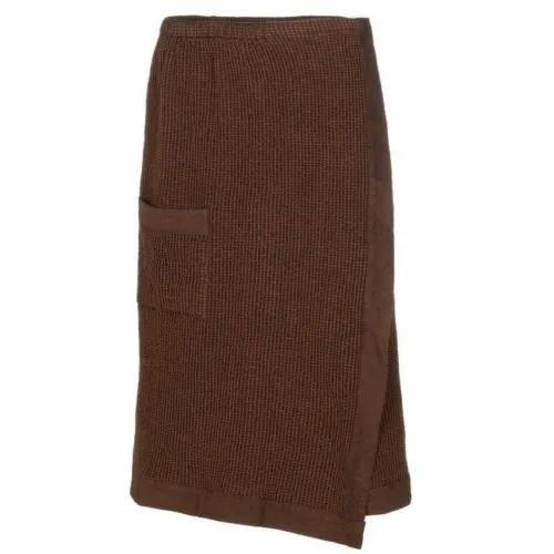RENTO pánský saunovací kilt kenno, tmavě hnědý