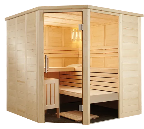 HARVIA AUSTRIA interiérová finská/bio sauna ALASKA CORNER