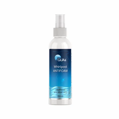 GUAa whirlpool antifoam - bezchlórový odpěňovač pro vířivé vany, 0,2l/1l