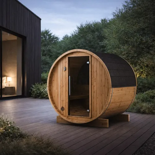 Sudová sauna z thermowood – HALO COSY