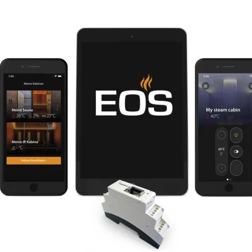 EOS sbm app modul – ovládání sauny pomocí aplikace z mobilního zařízení