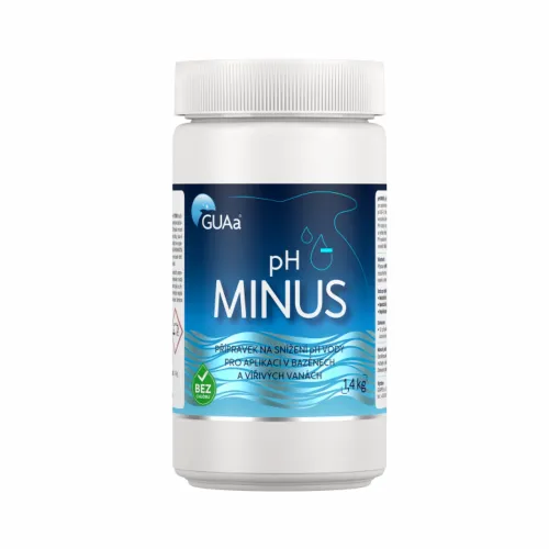 GUAa ph minus - přípravek na snížení ph vody, 1,4/2,8kg