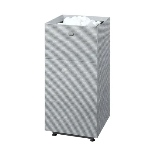 TULIKIVI TUISKU RIGATA – 6,8/9/10,5KW– elegantní saunové elektrické topidlo z finského mastkového kamene