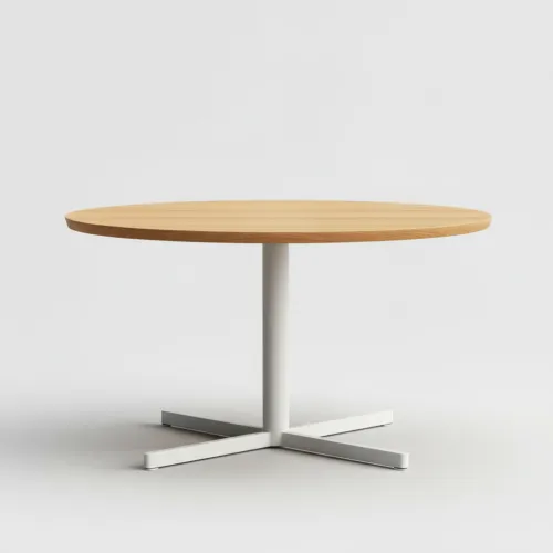 Kulatý stůl se středovou nohou