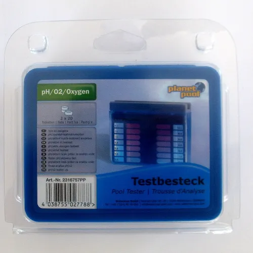 CHEMOFORM tester pH+aktivní kyslík (20+20 tablet)