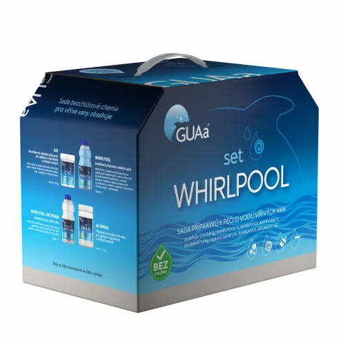 GUAa whirlpool set - bezchlórová sada chemie pro vířivé vany