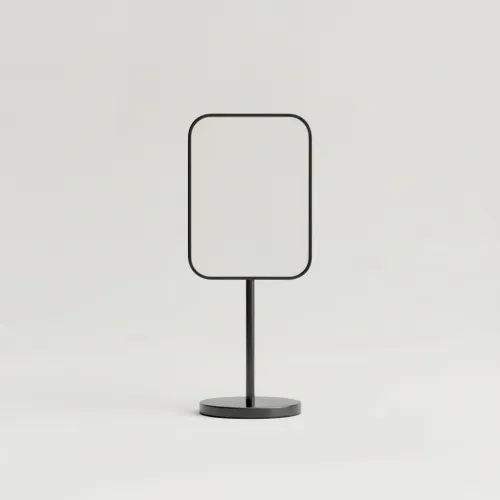 Stolní zrcadlo minimalistické