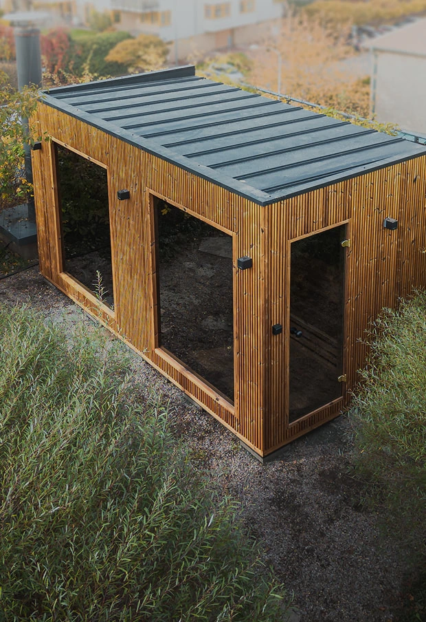 Venkovní sauny na klíč